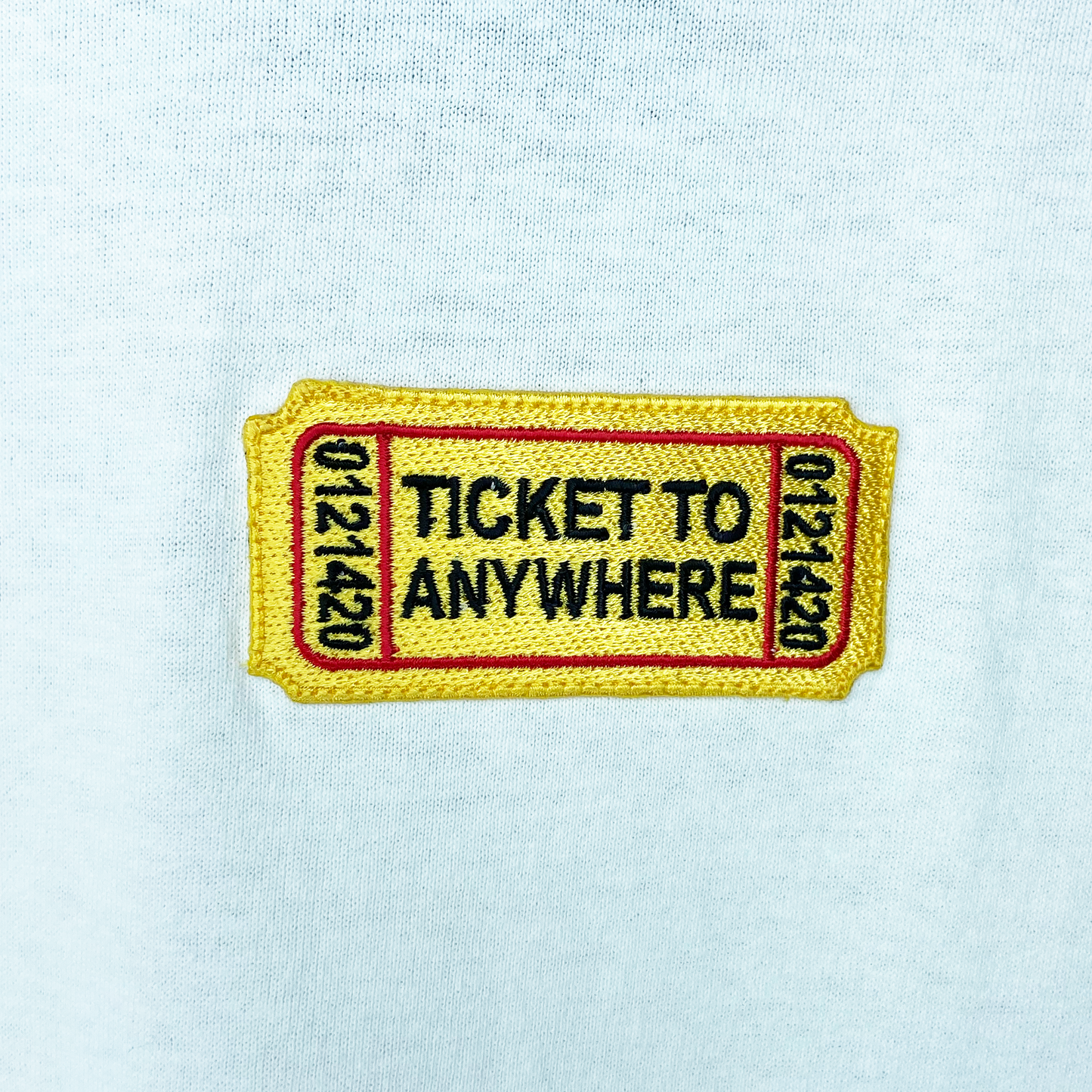 TICKET TO ANYWHERE (Tie dye Tee)