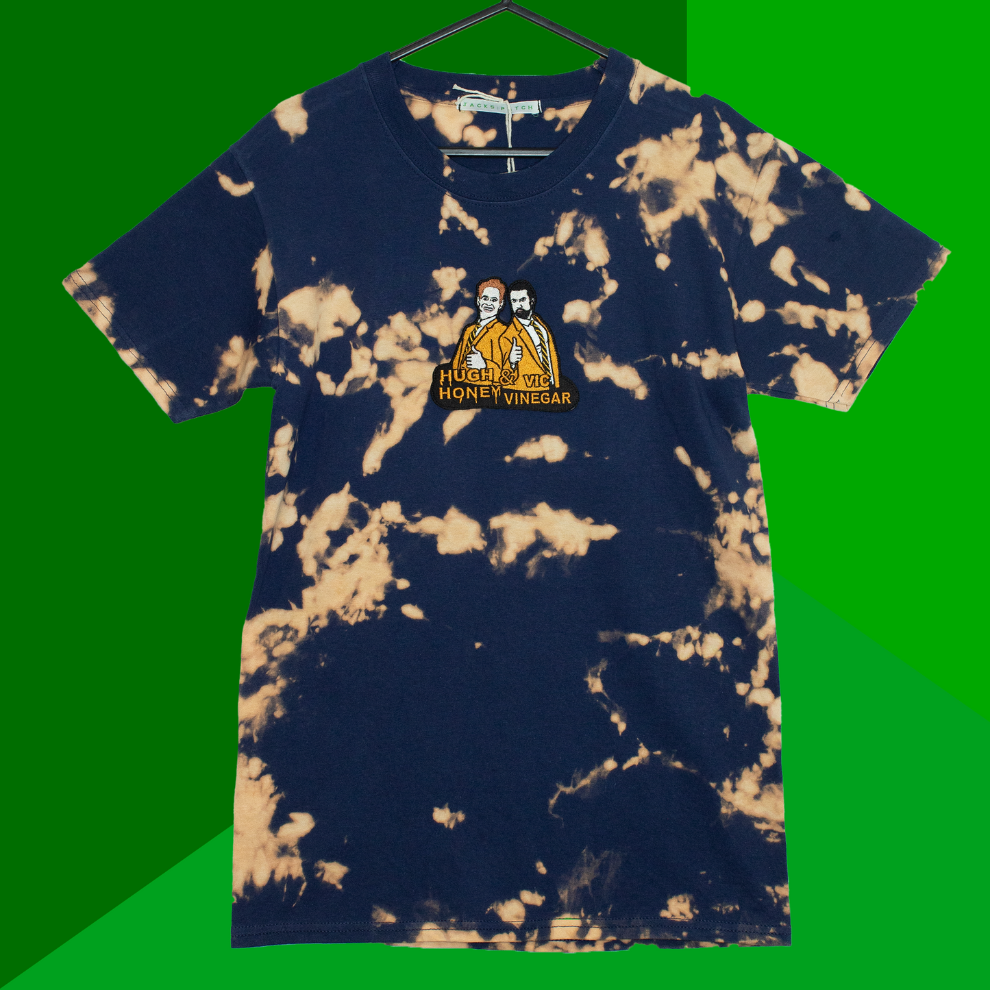 HUGH HONEY & VIC VINEGAR (Bleached Tee)
