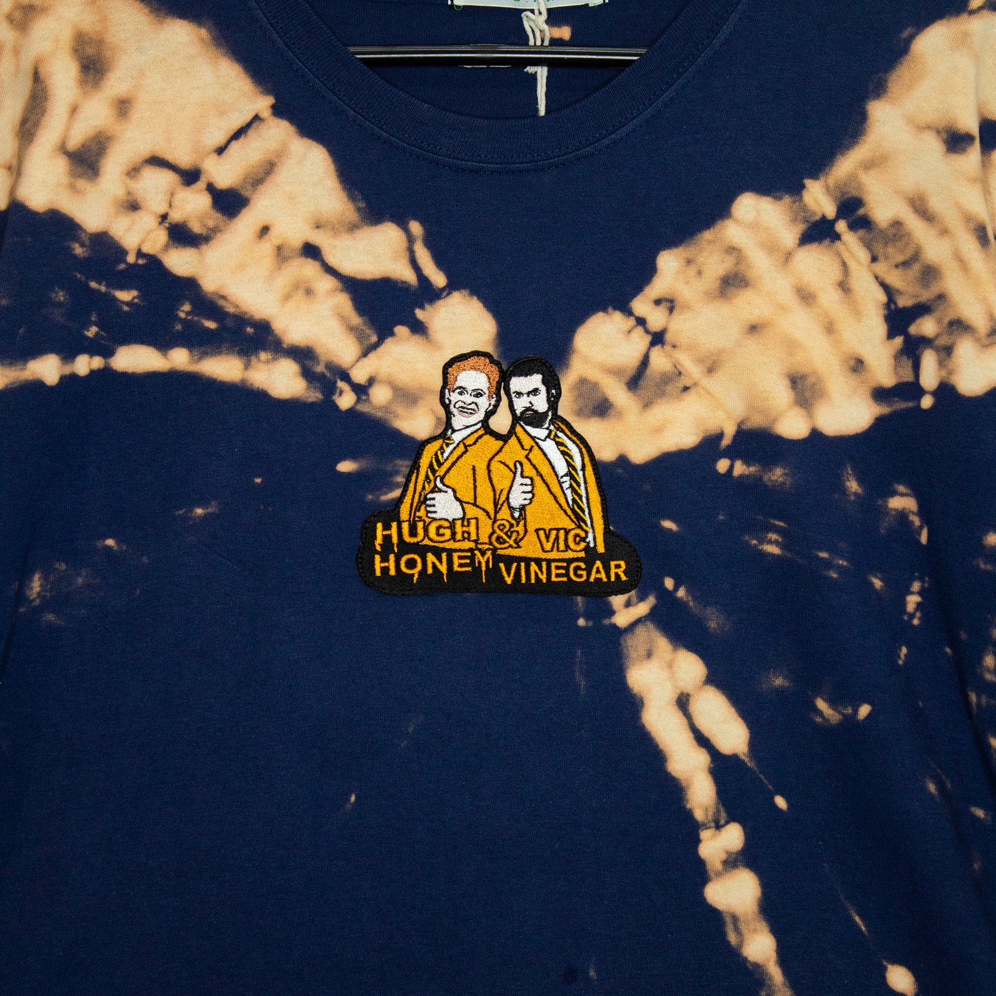 HUGH HONEY & VIC VINEGAR (Bleached Tee)