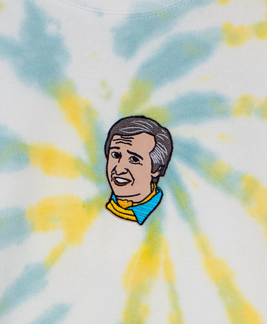 Alan Partridge (Tie dye Sweater)