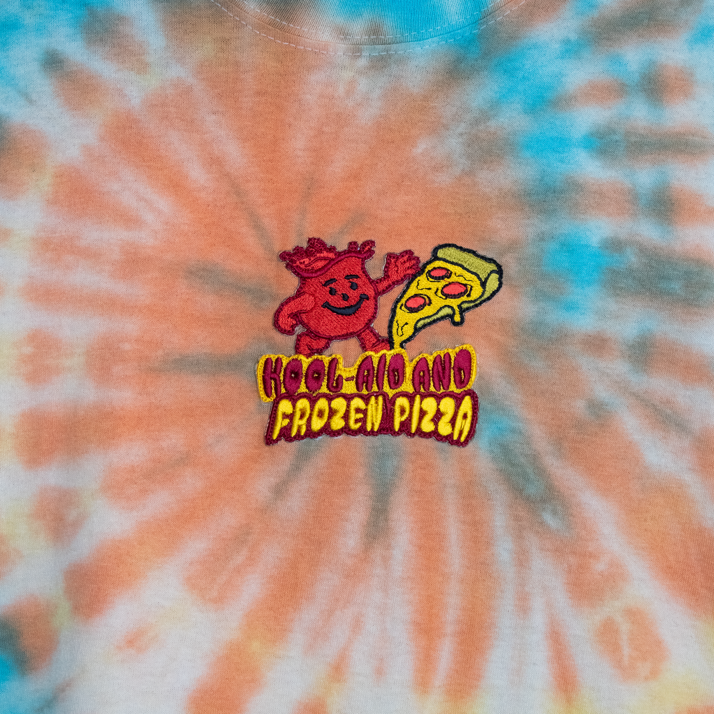 KOOL-AID & FROZEN PIZZA (Tie dye Tee)