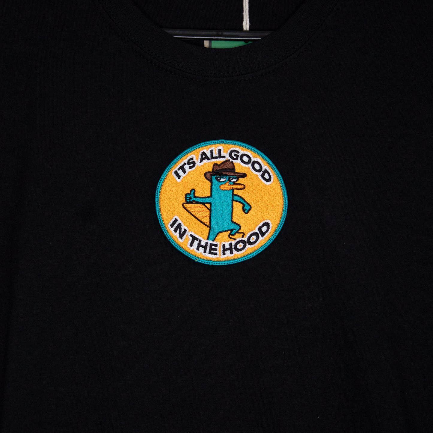 PERRY (Black T-shirt)