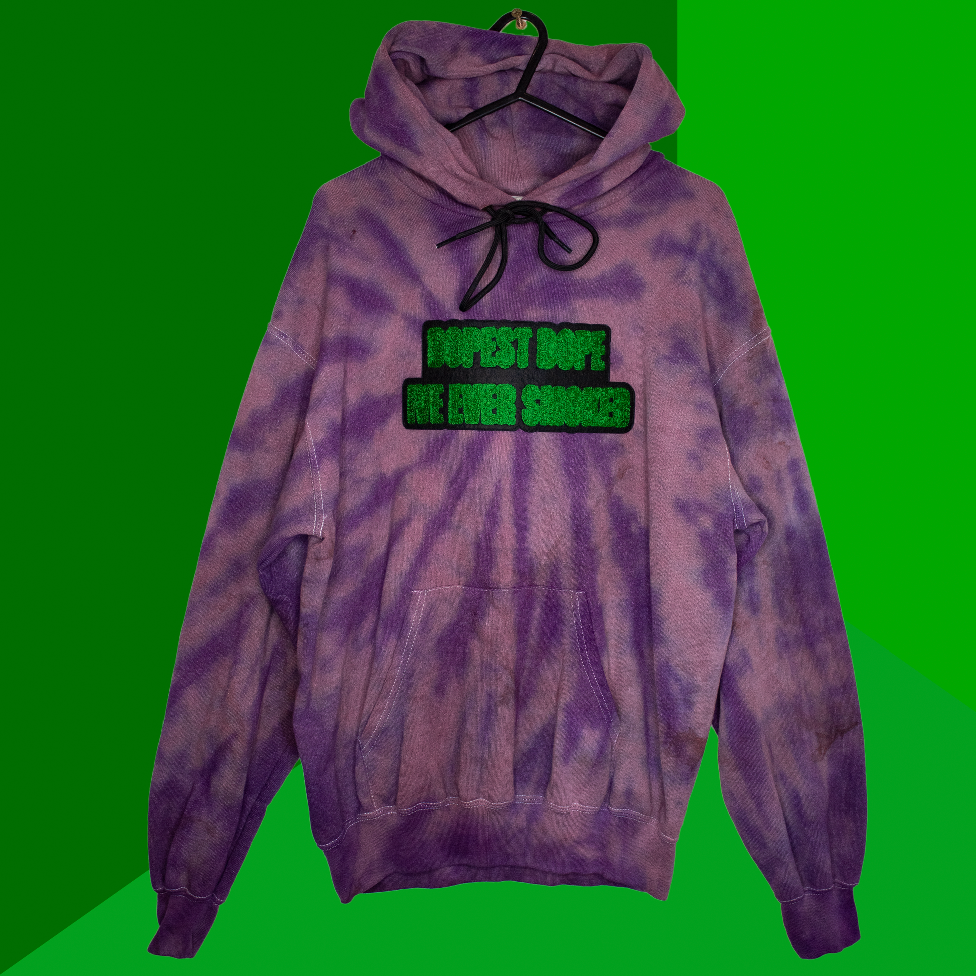DOPEST DOPE Tie dye Hoodie