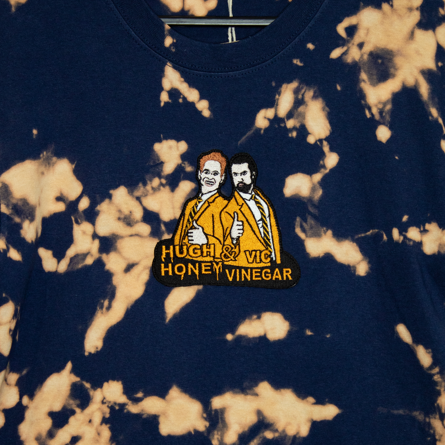 HUGH HONEY & VIC VINEGAR (Bleached Tee)