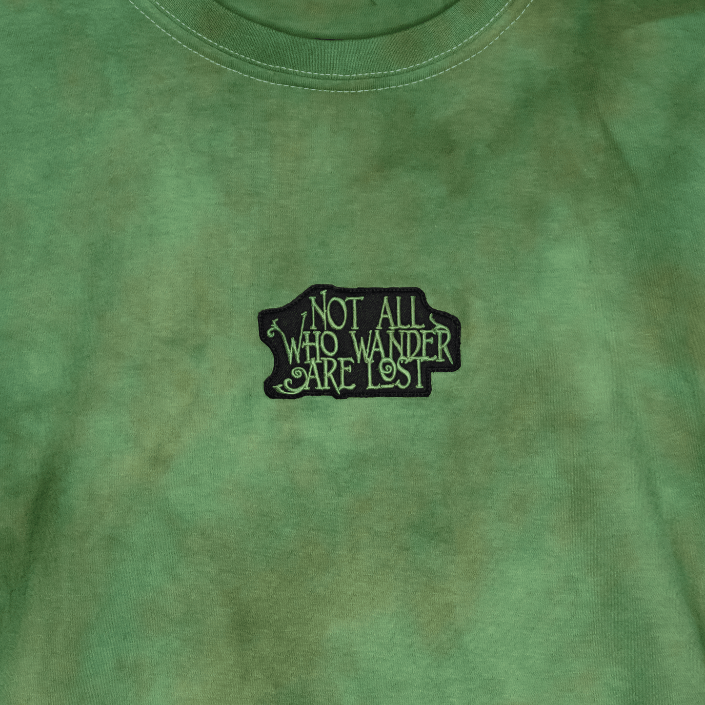 Not all who wander are lost (Longsleeve Tie dye Tee)