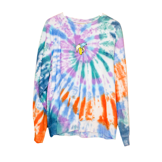 Banana Dolphin (Tie dye Sweater)