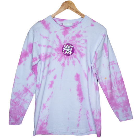 DON'T CARE(Longsleeve Tie dye Tee)