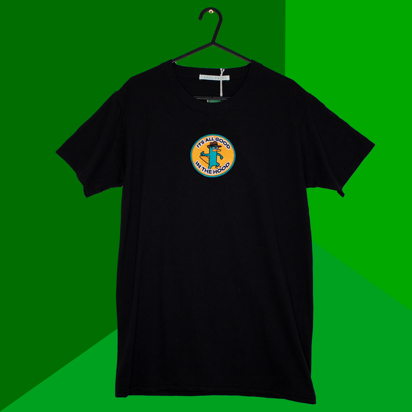 PERRY (Black T-shirt)