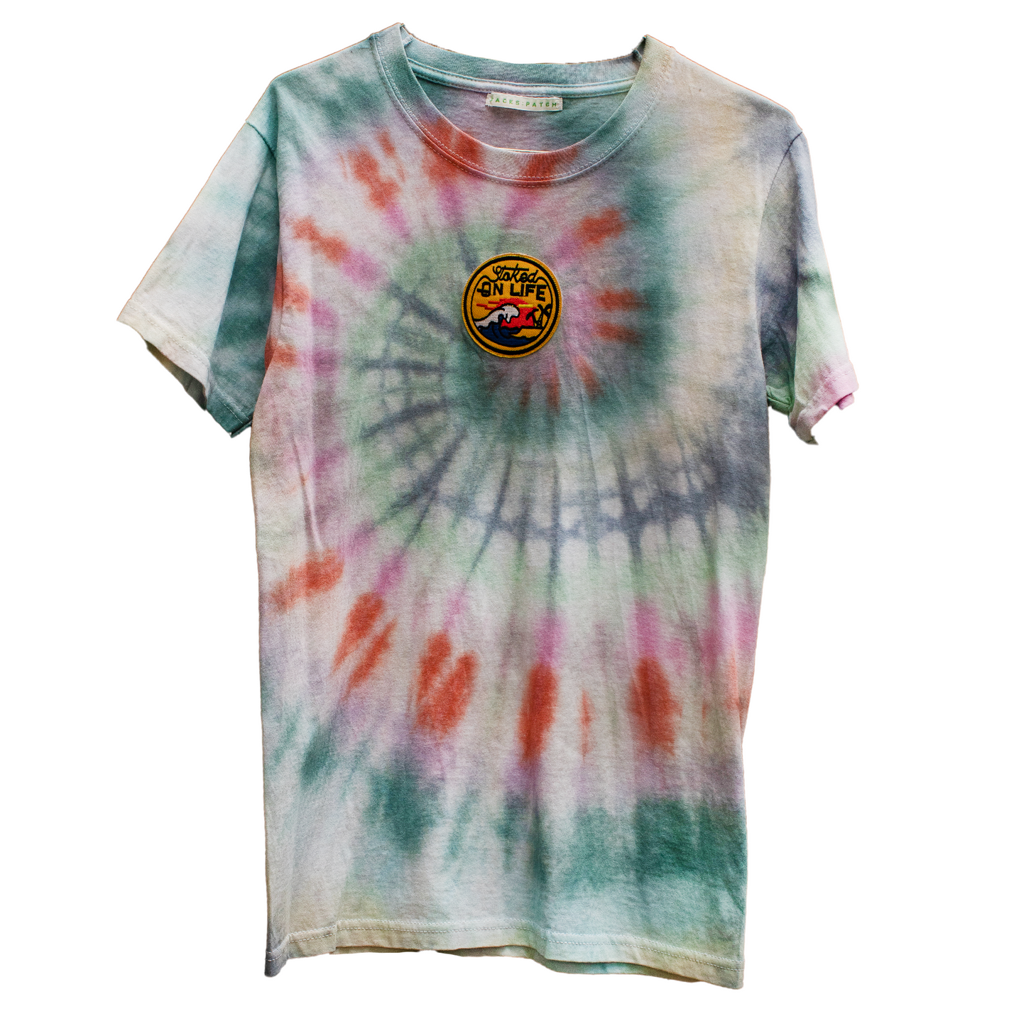 Stoked on Life (Tie dye T-shirt)