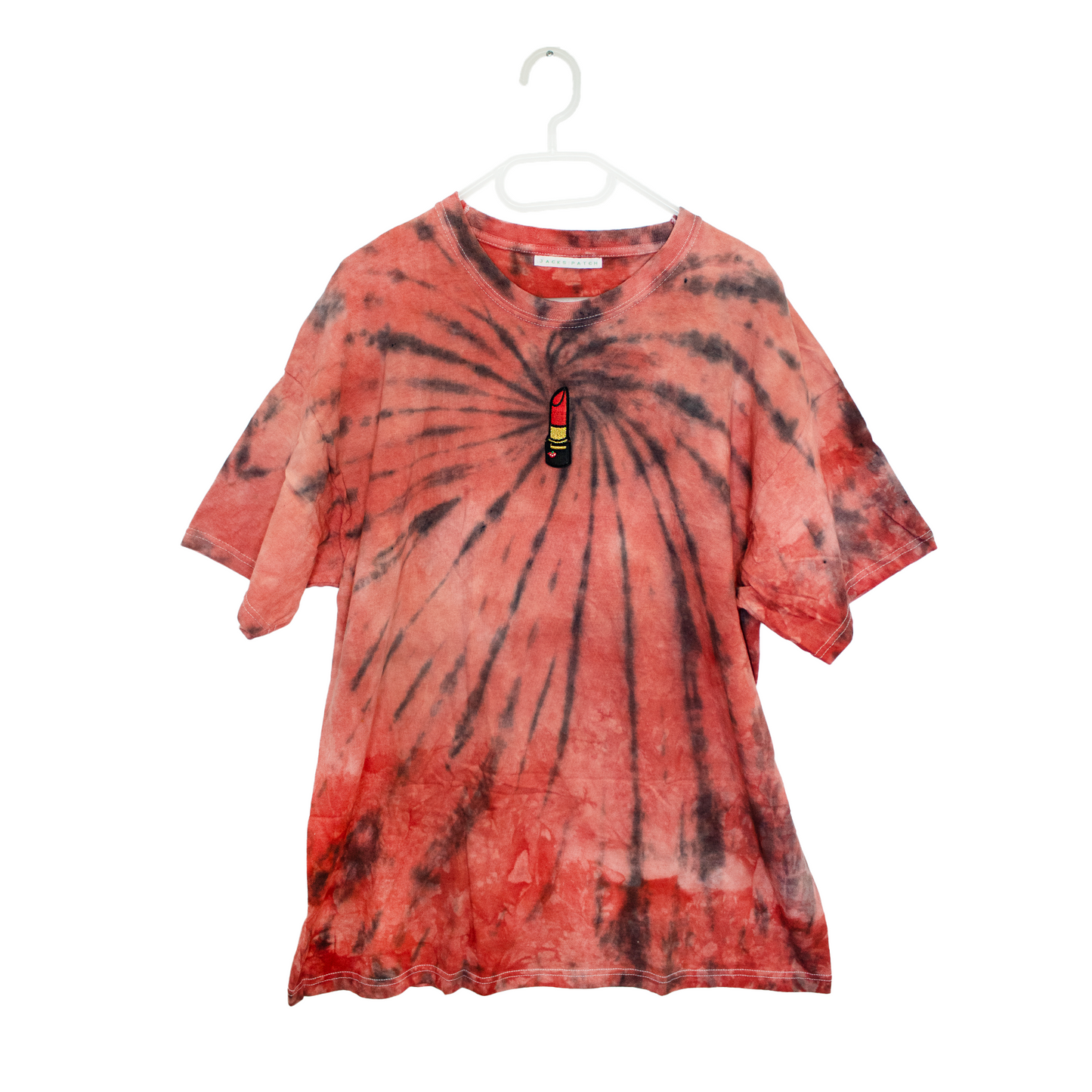 Strawberry Lipstick Tie dye Tee